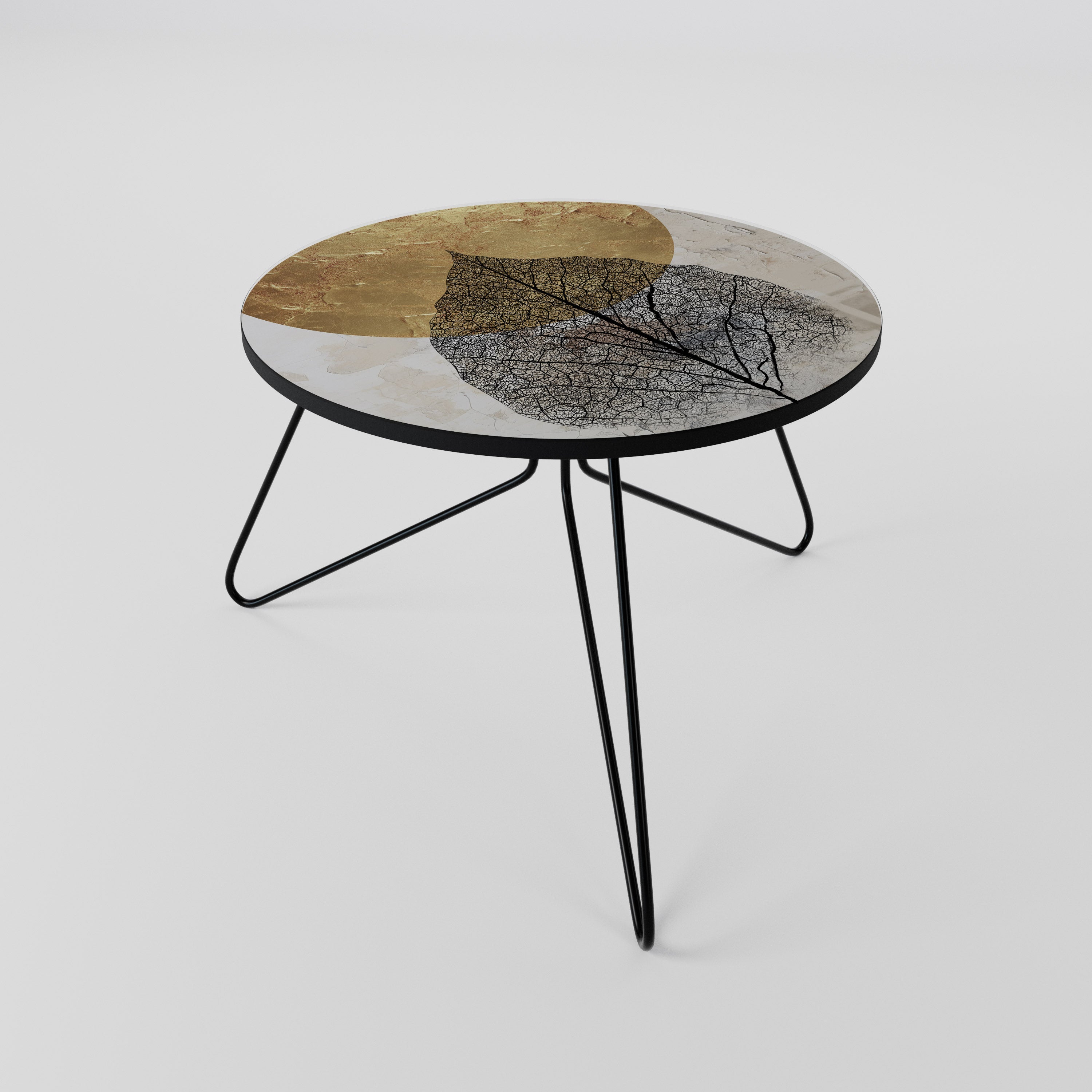 GOLD NERVATIO Couchtisch 60