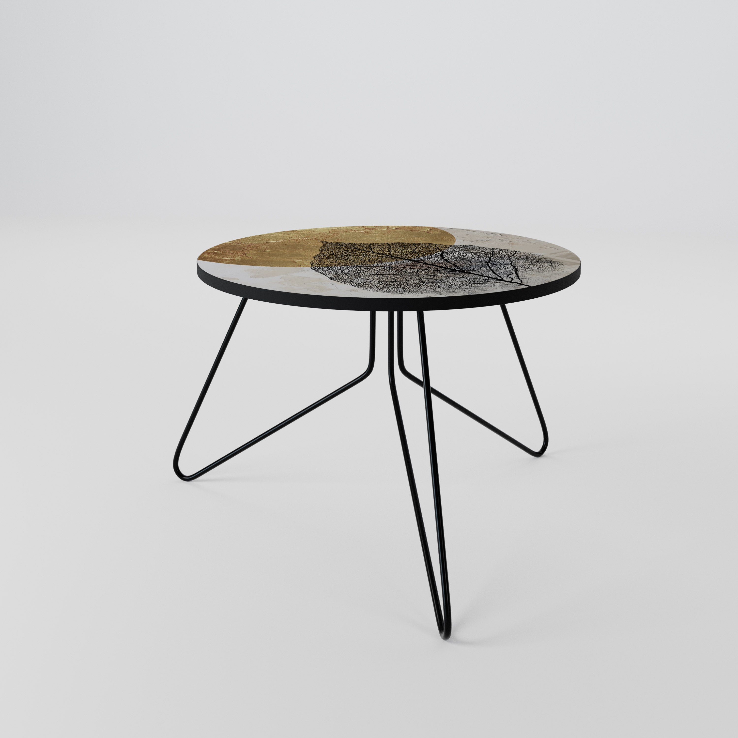 GOLD NERVATIO Couchtisch 60