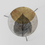 GOLD NERVATIO Couchtisch Ø 60 cm