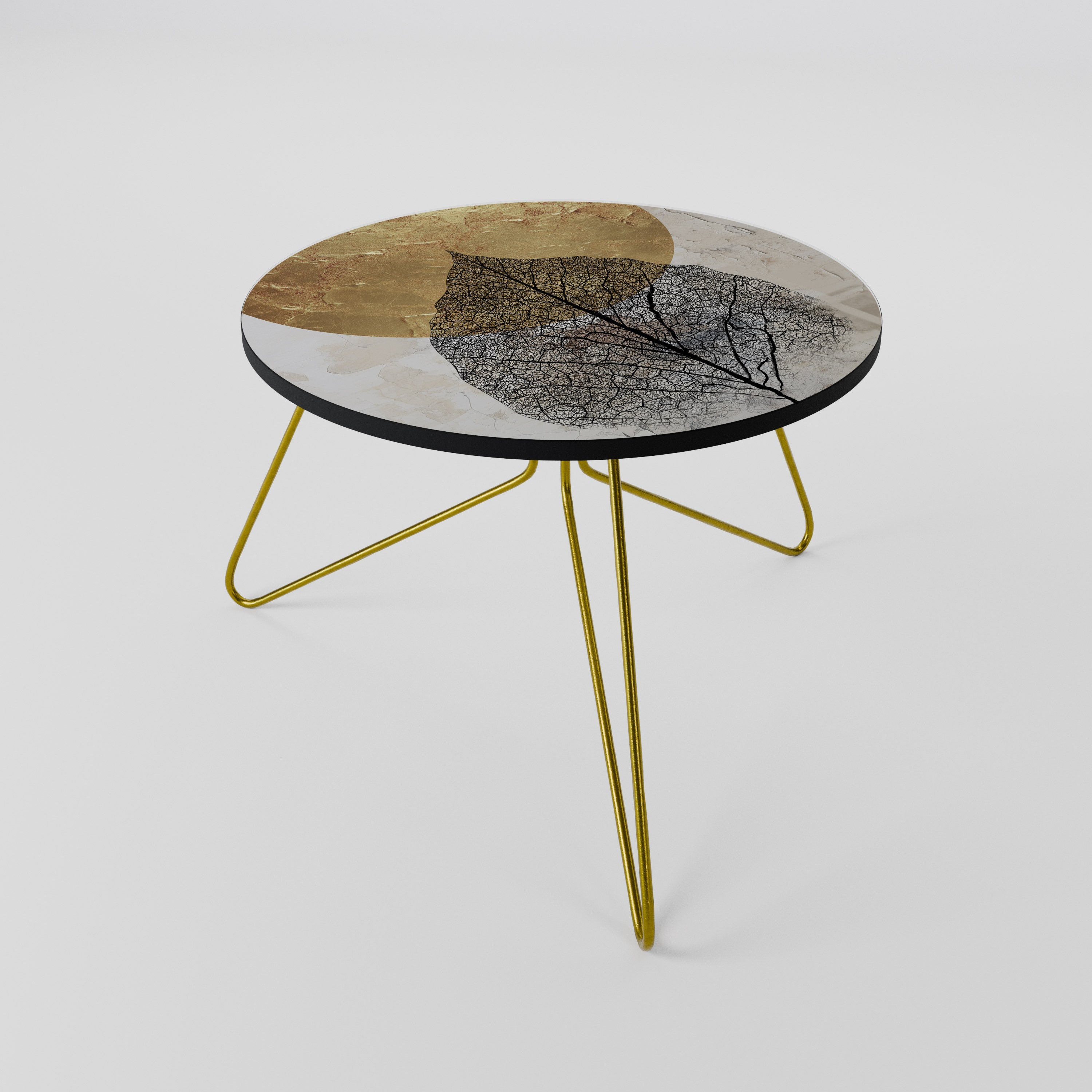 GOLD NERVATIO Couchtisch 60