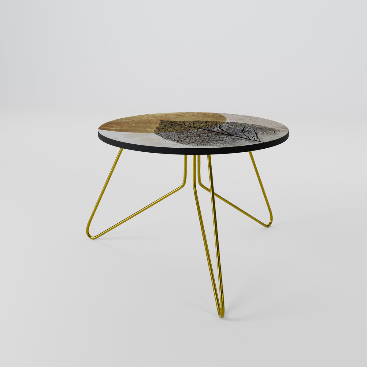 GOLD NERVATIO Couchtisch