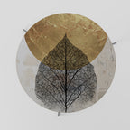 GOLD NERVATIO Couchtisch Ø 69 cm