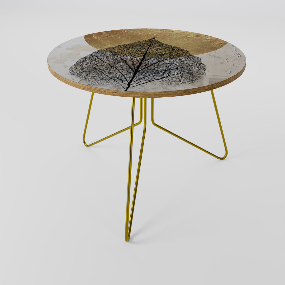 GOLD NERVATIO Couchtisch