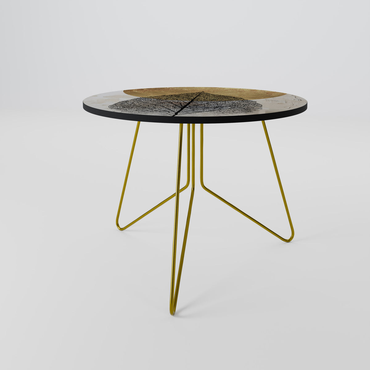 GOLD NERVATIO Couchtisch