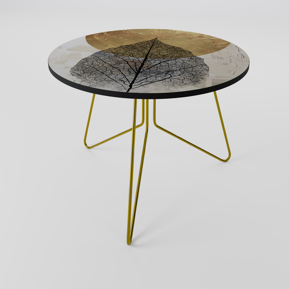 GOLD NERVATIO Couchtisch