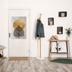 GOLD NERVATIO Selbstklebendes Poster - Hochformat