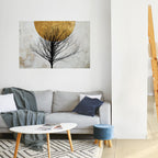 LONELY TREE Selbstklebendes Horizontal-Poster