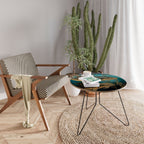 AQUATIC ELEGANCE Couchtisch Ø 69 cm