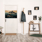 GOLDEN WAVES Selbstklebendes Horizontal-Poster