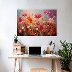 GARDEN DAYDREAM Selbstklebendes Horizontal-Poster