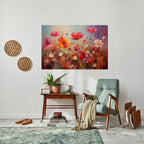 GARDEN DAYDREAM Selbstklebendes Horizontal-Poster