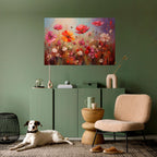 GARDEN DAYDREAM Selbstklebendes Horizontal-Poster