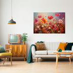 GARDEN DAYDREAM Selbstklebendes Horizontal-Poster