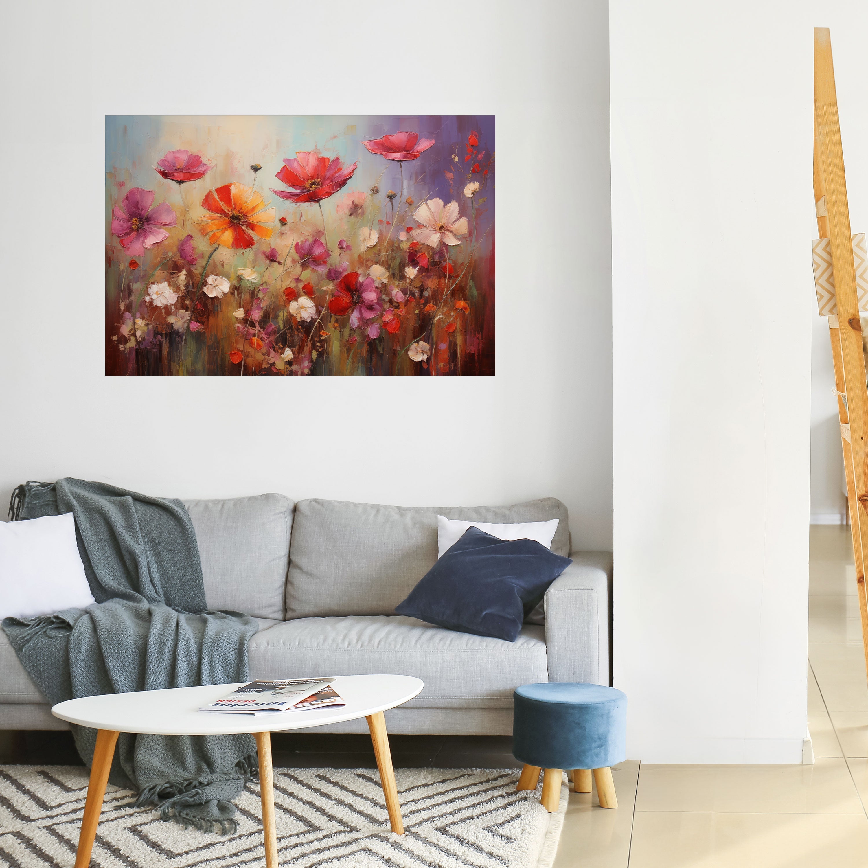 GARDEN DAYDREAM Peel and Stick Horizontal Poster