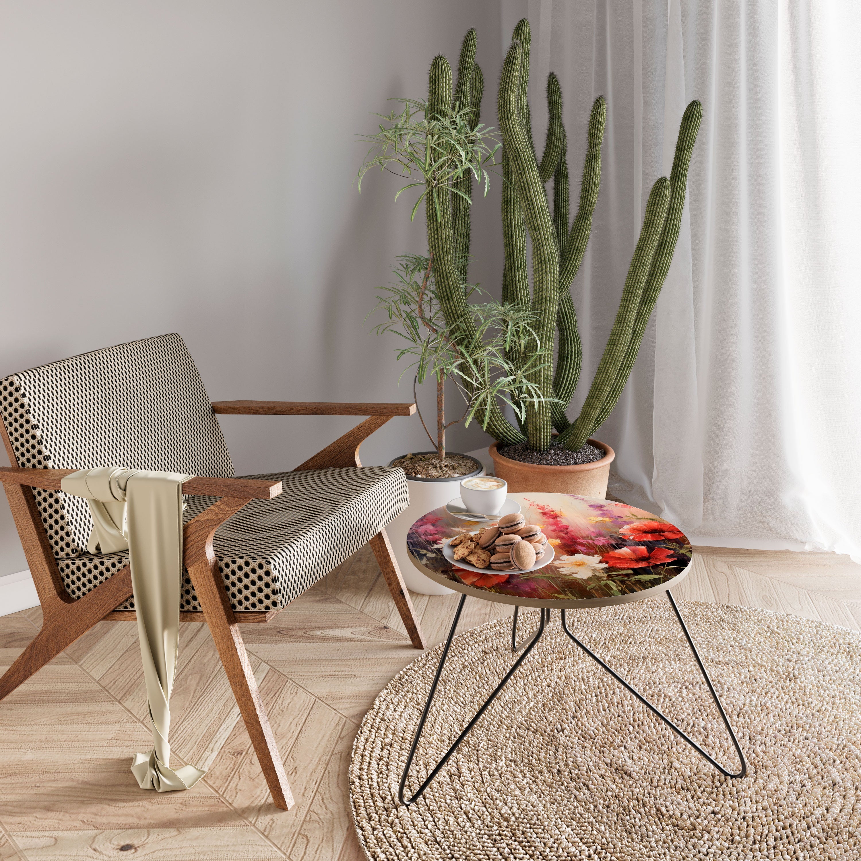 VIBRANT BLOOM SYMPHONY Couchtisch 60