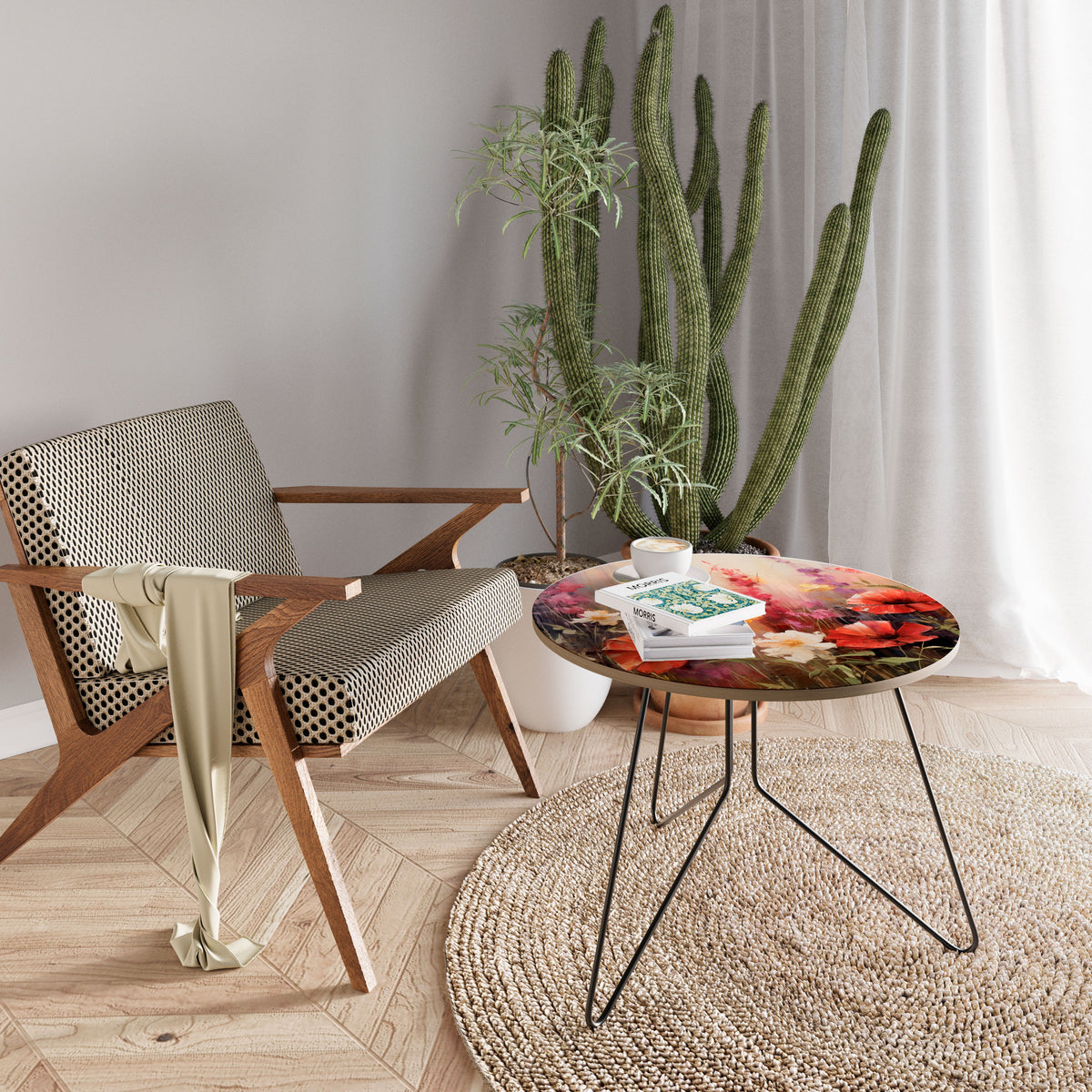 VIBRANT BLOOM SYMPHONY Couchtisch