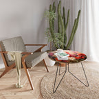 VIBRANT BLOOM SYMPHONY Couchtisch Ø 69 cm