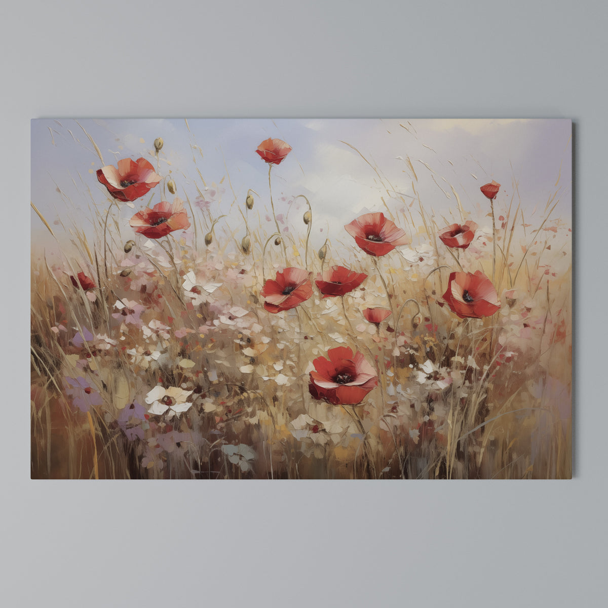 POPPY DREAMSCAPE Horizontal Canvas Print