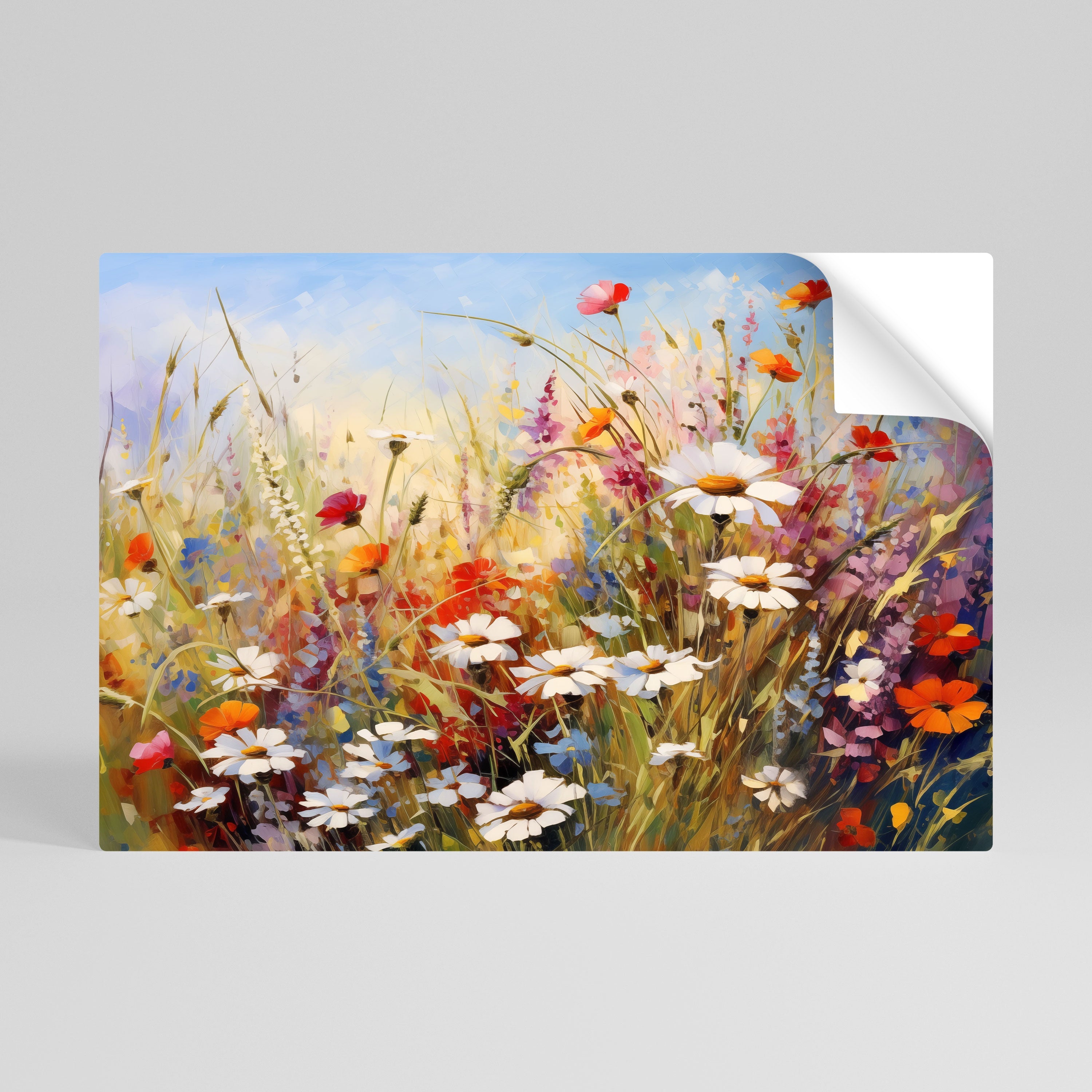 DAISY DAYDREAMS Peel and Stick Horizontal Poster