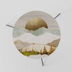 GOLDEN WINTER Couchtisch Ø 60 cm