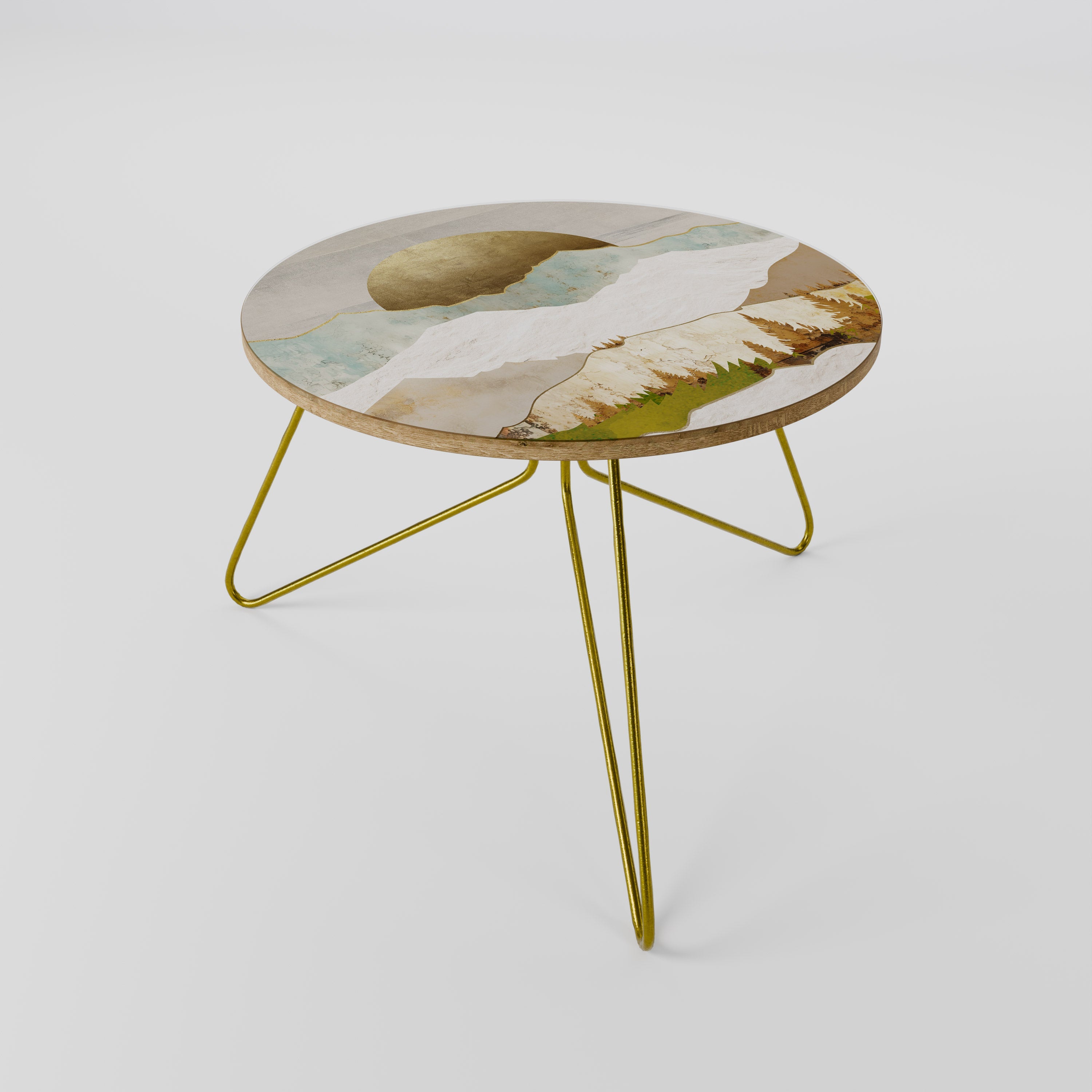 GOLDEN WINTER Couchtisch 60