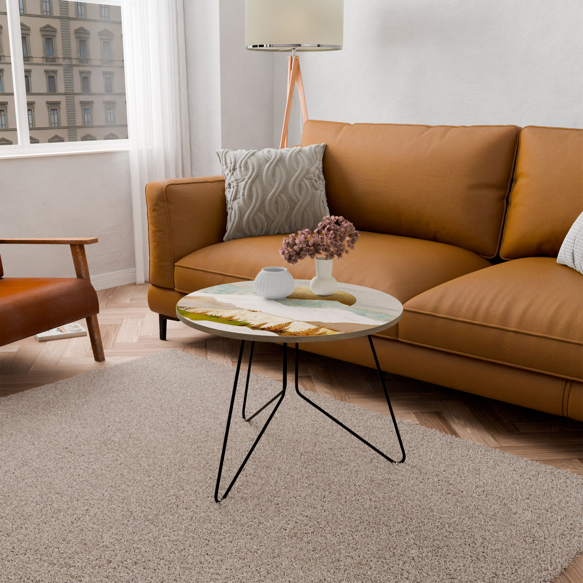 GOLDEN WINTER Couchtisch
