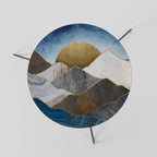 SHEEN OF PEAKS Couchtisch Ø 60 cm