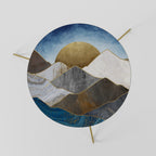 SHEEN OF PEAKS Couchtisch Ø 60 cm