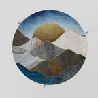 SHEEN OF PEAKS Couchtisch Ø 69 cm