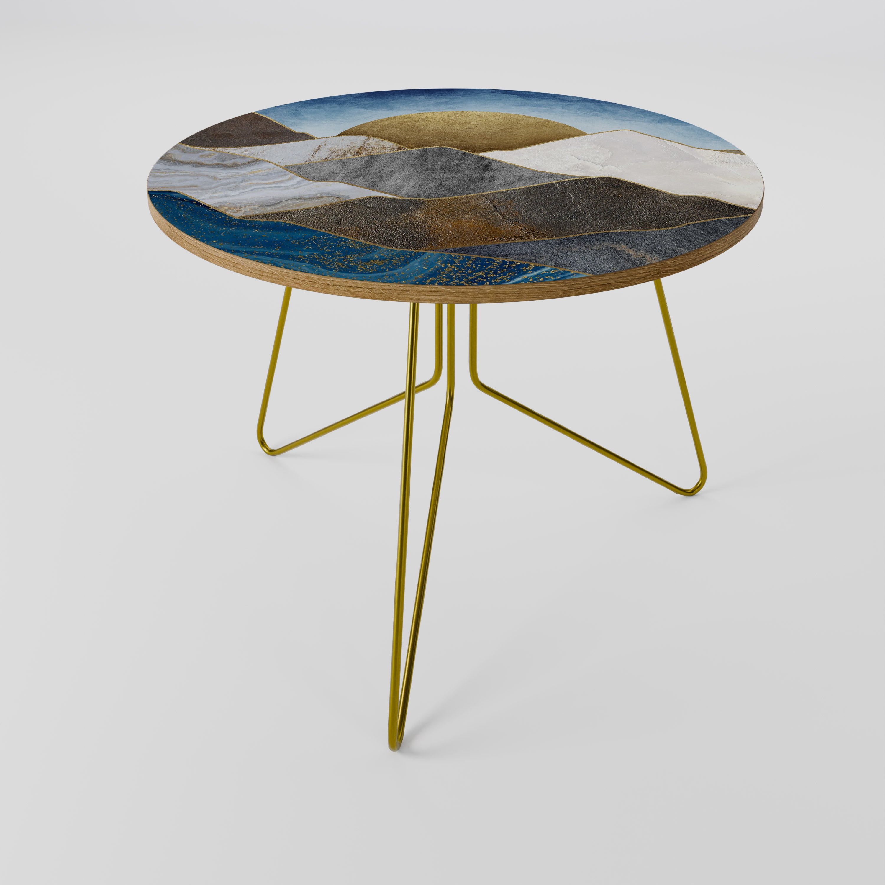 SHEEN OF PEAKS Couchtisch