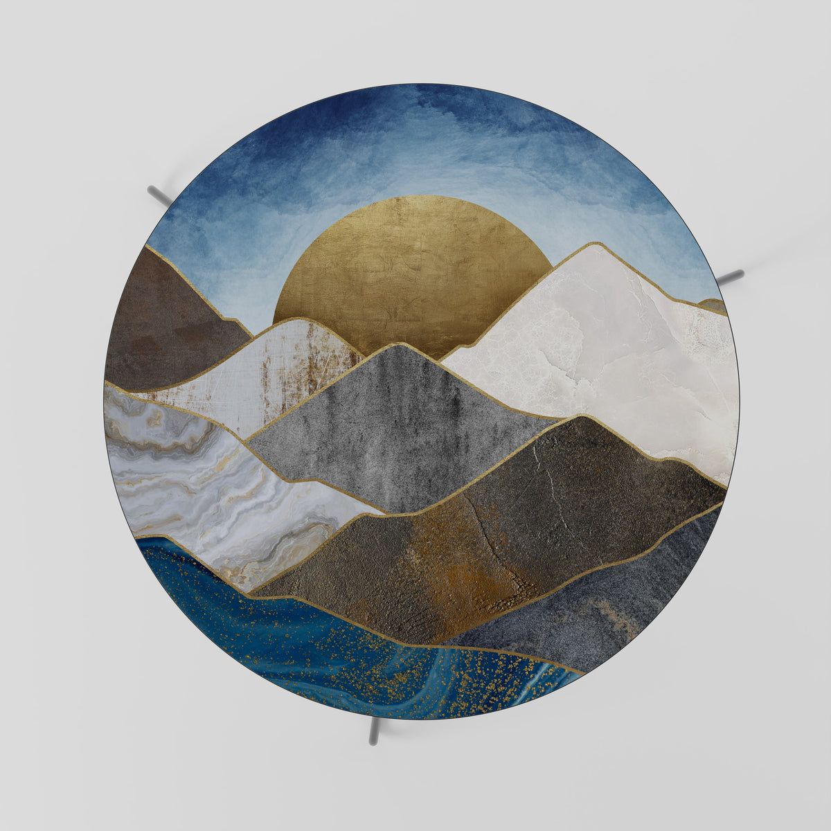 SHEEN OF PEAKS Couchtisch