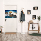 SHEEN OF PEAKS Selbstklebendes Horizontal-Poster