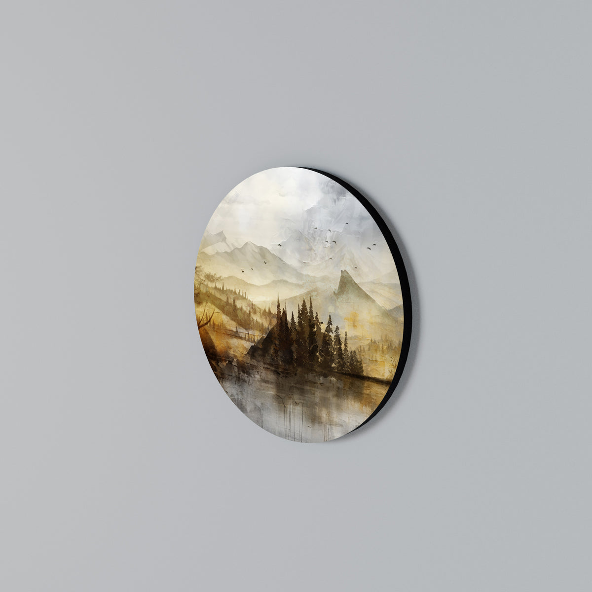 Round Wall Art – AUTUMN AURA