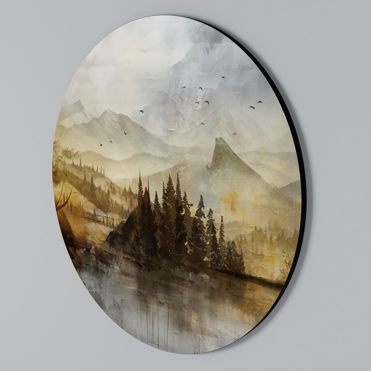 Round Wall Art – AUTUMN AURA