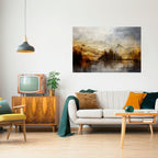 AUTUMN AURA Selbstklebendes Horizontal-Poster