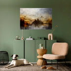 AUTUMN AURA Selbstklebendes Horizontal-Poster