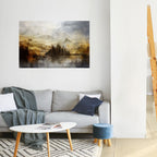 AUTUMN AURA Selbstklebendes Horizontal-Poster