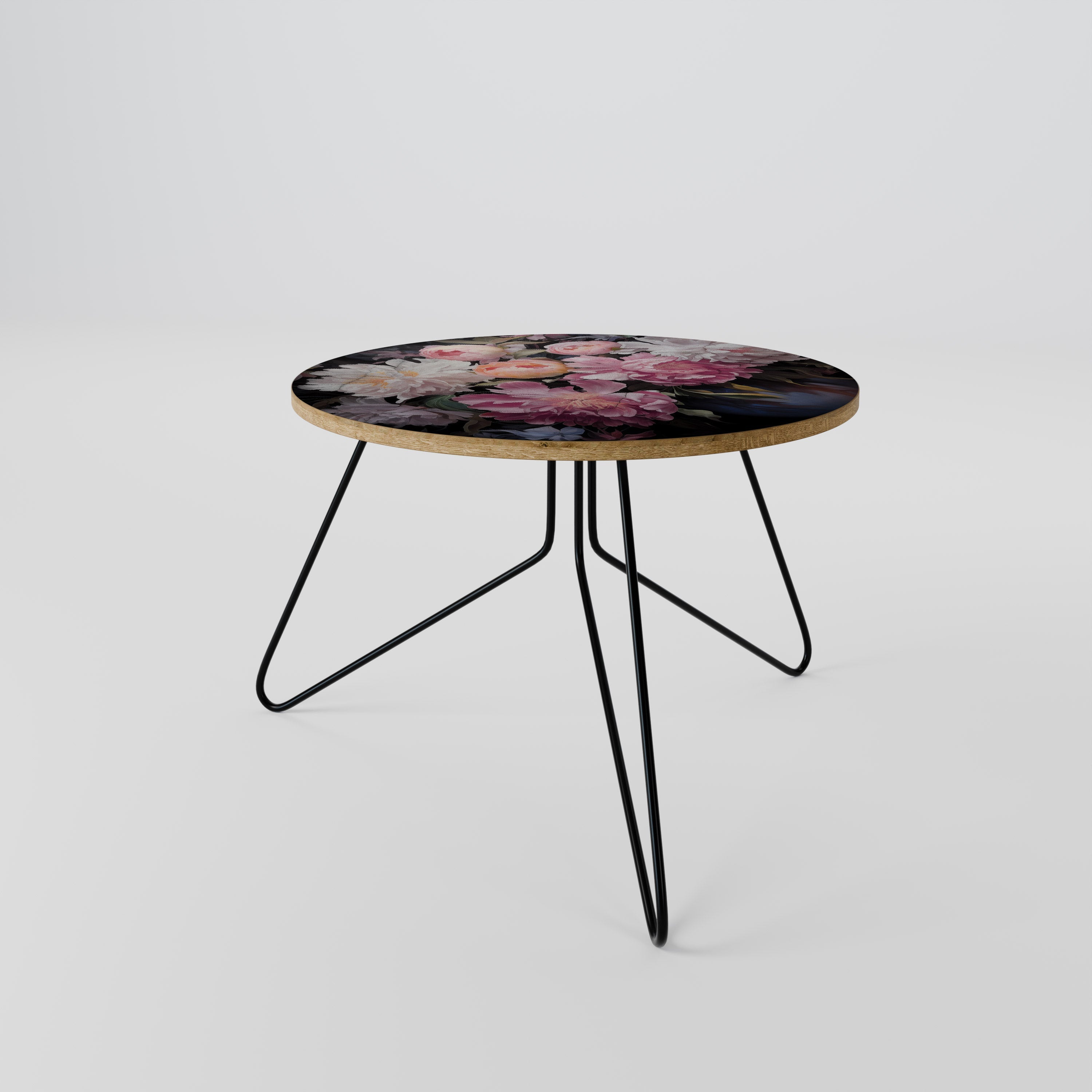 CRASHED PEONIES Couchtisch 60