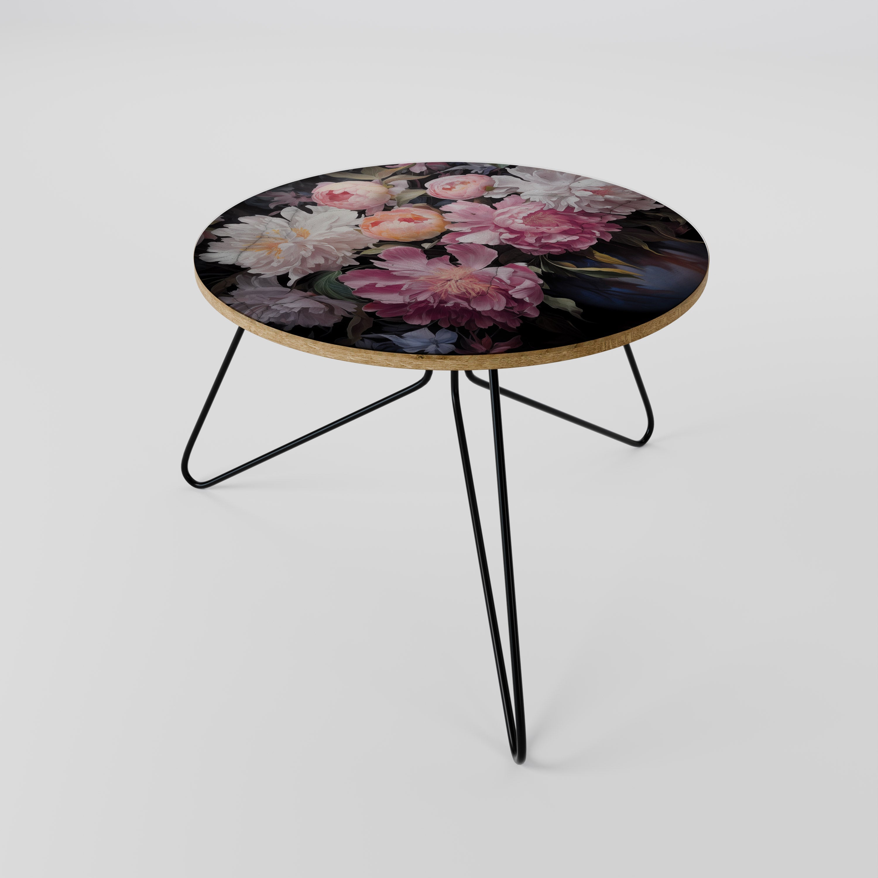CRASHED PEONIES Couchtisch 60
