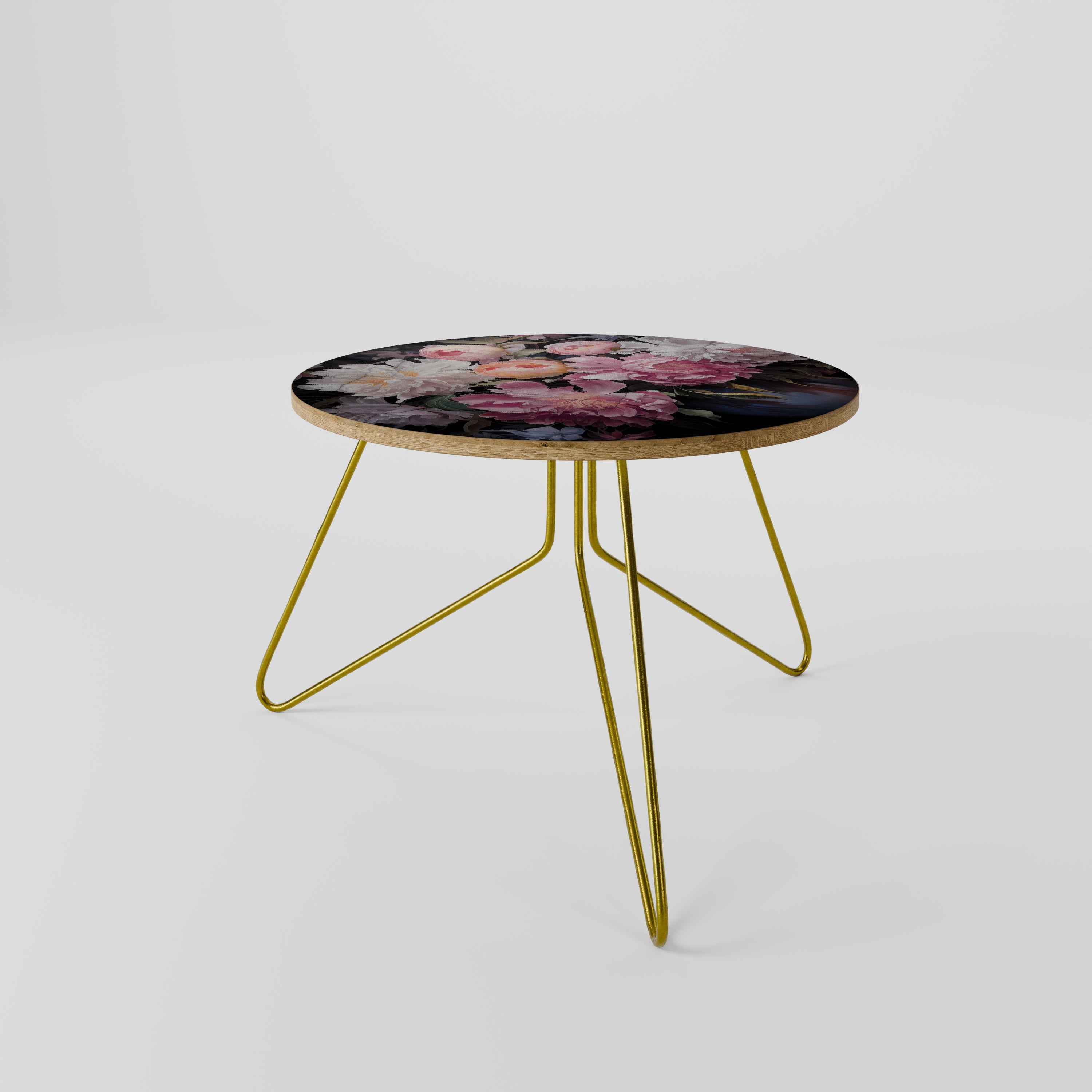 CRASHED PEONIES Couchtisch 60