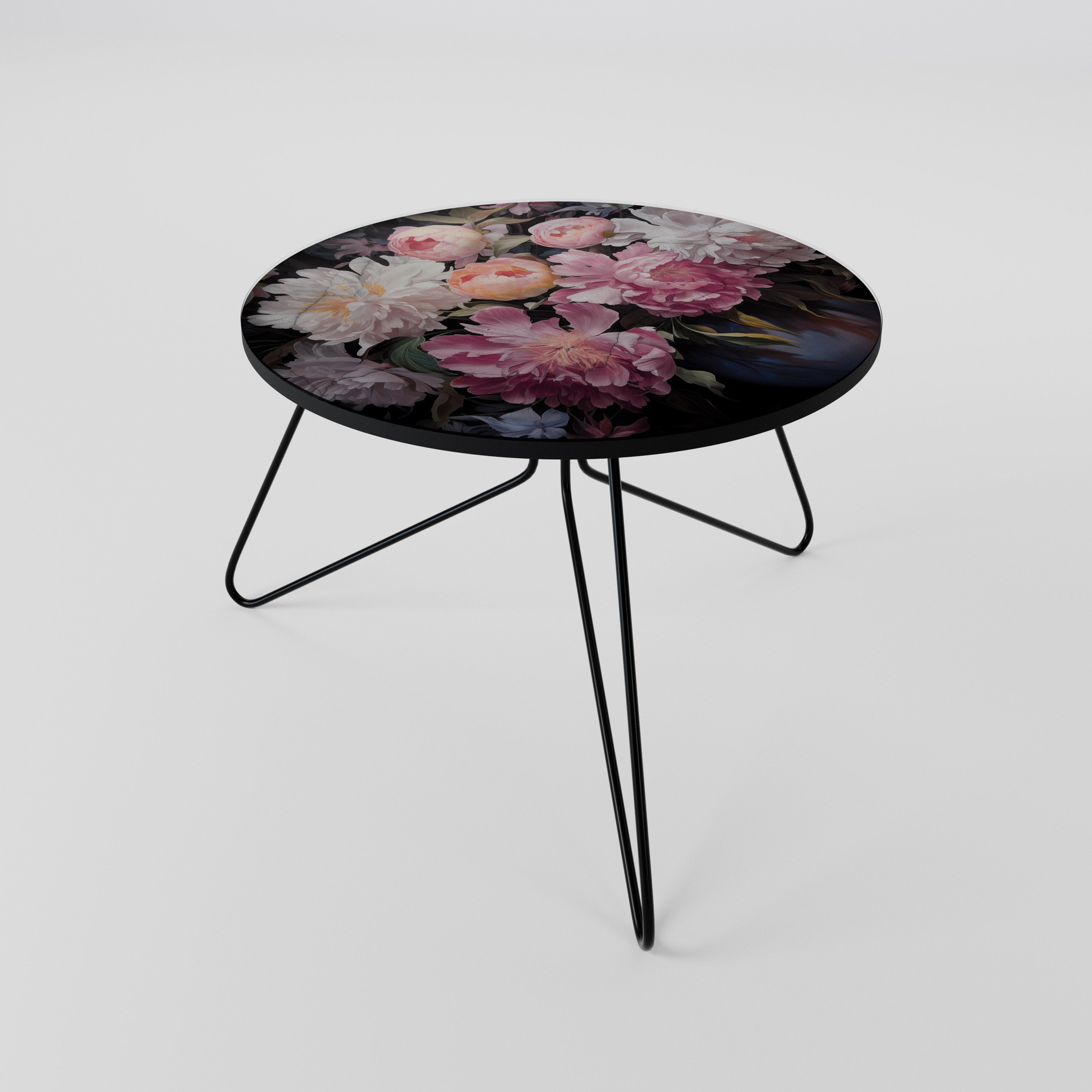 CRASHED PEONIES Couchtisch 60