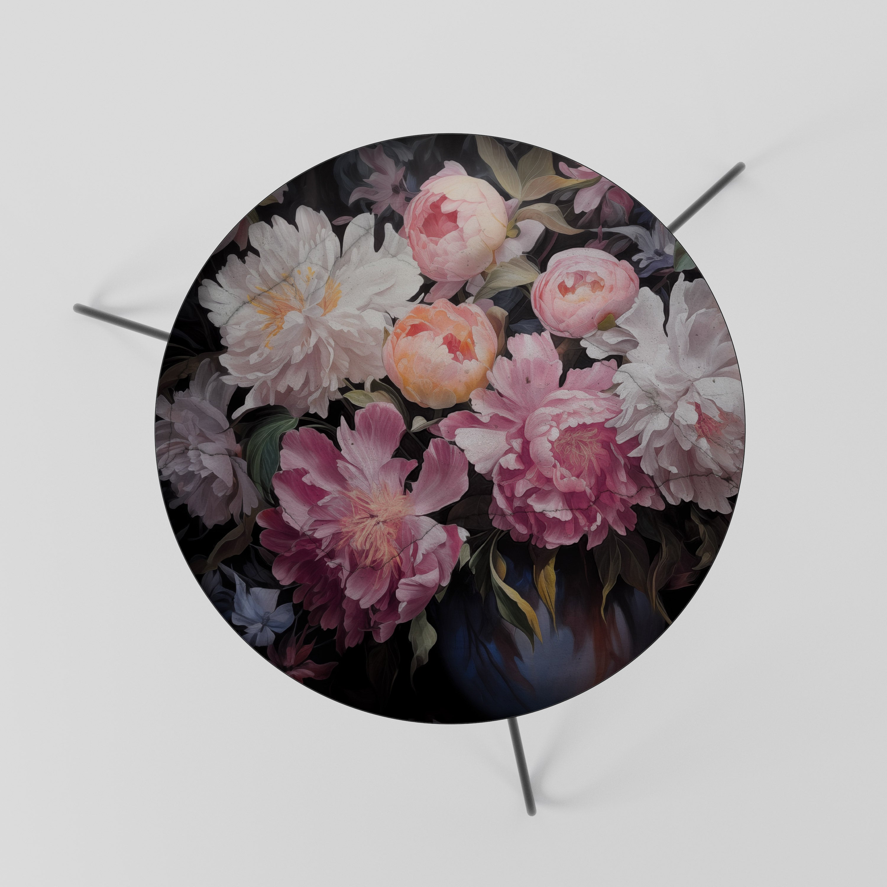 CRASHED PEONIES Couchtisch 60