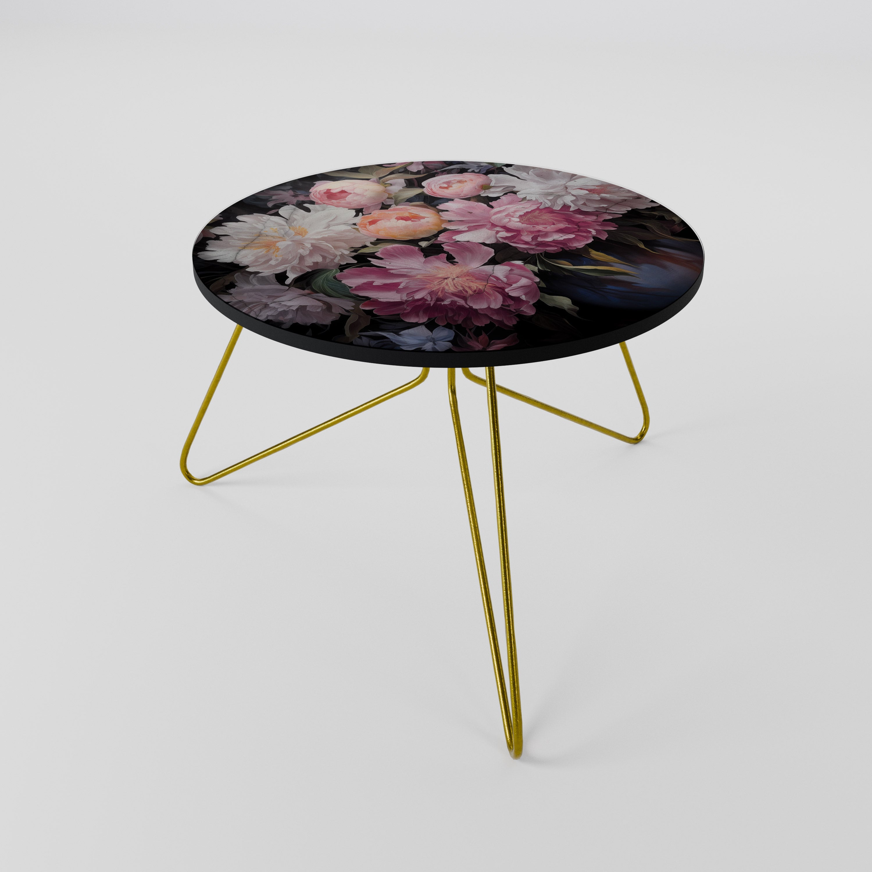 CRASHED PEONIES Couchtisch 60