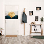 RISING MOON Selbstklebendes Horizontal-Poster