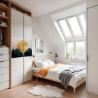 RISING MOON Selbstklebendes Horizontal-Poster