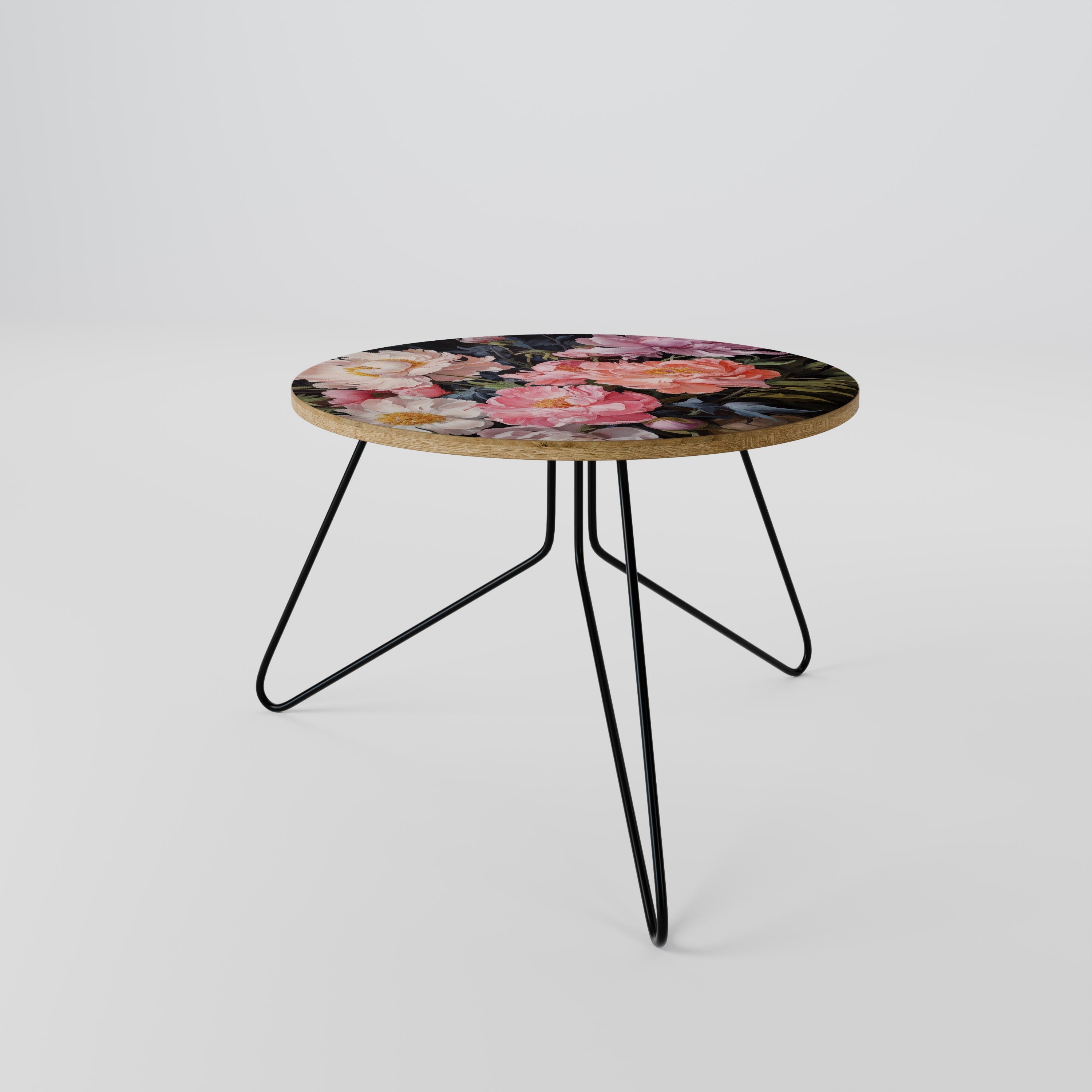 PEONIES BLOSSOM Couchtisch 60
