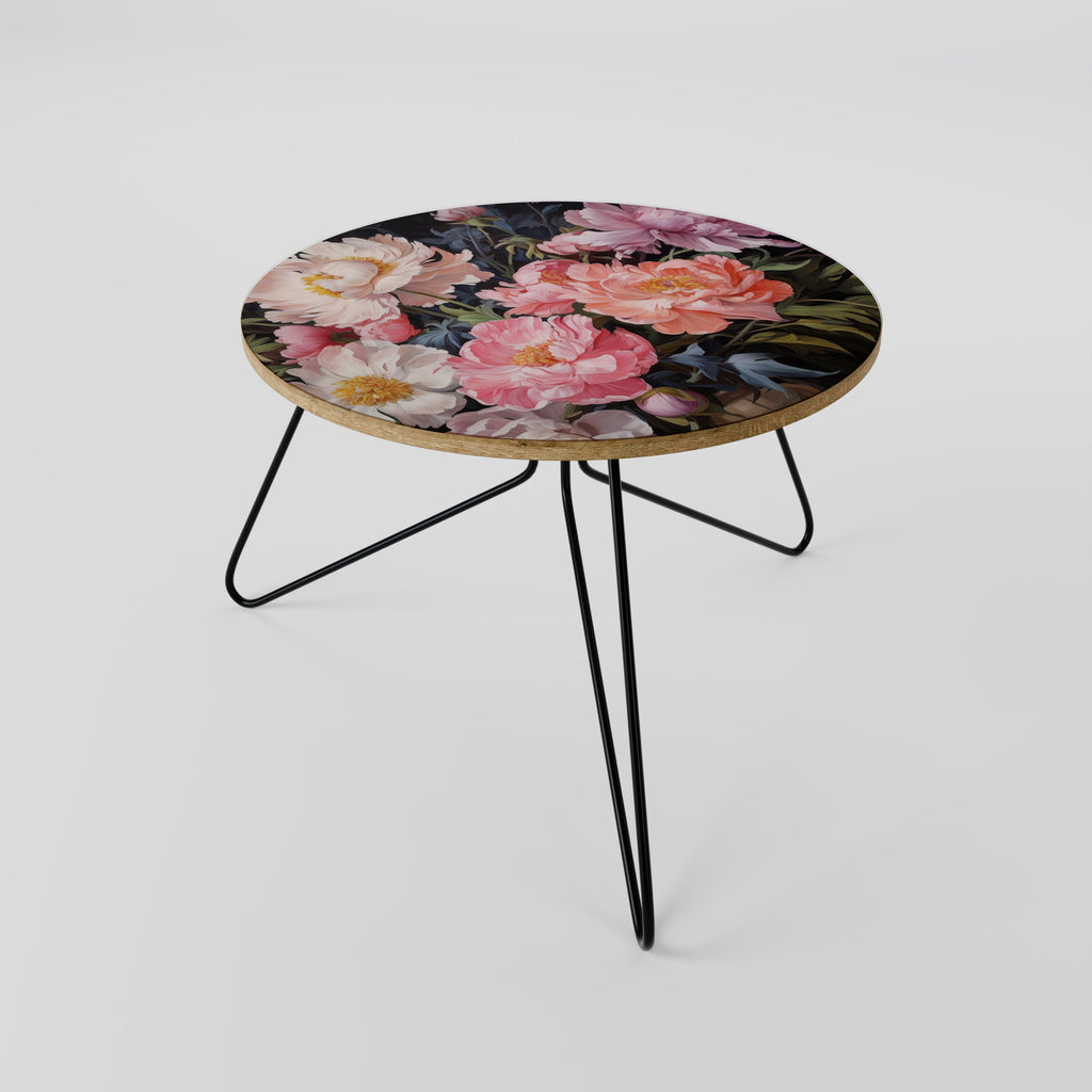 PEONIES BLOSSOM Couchtisch 60