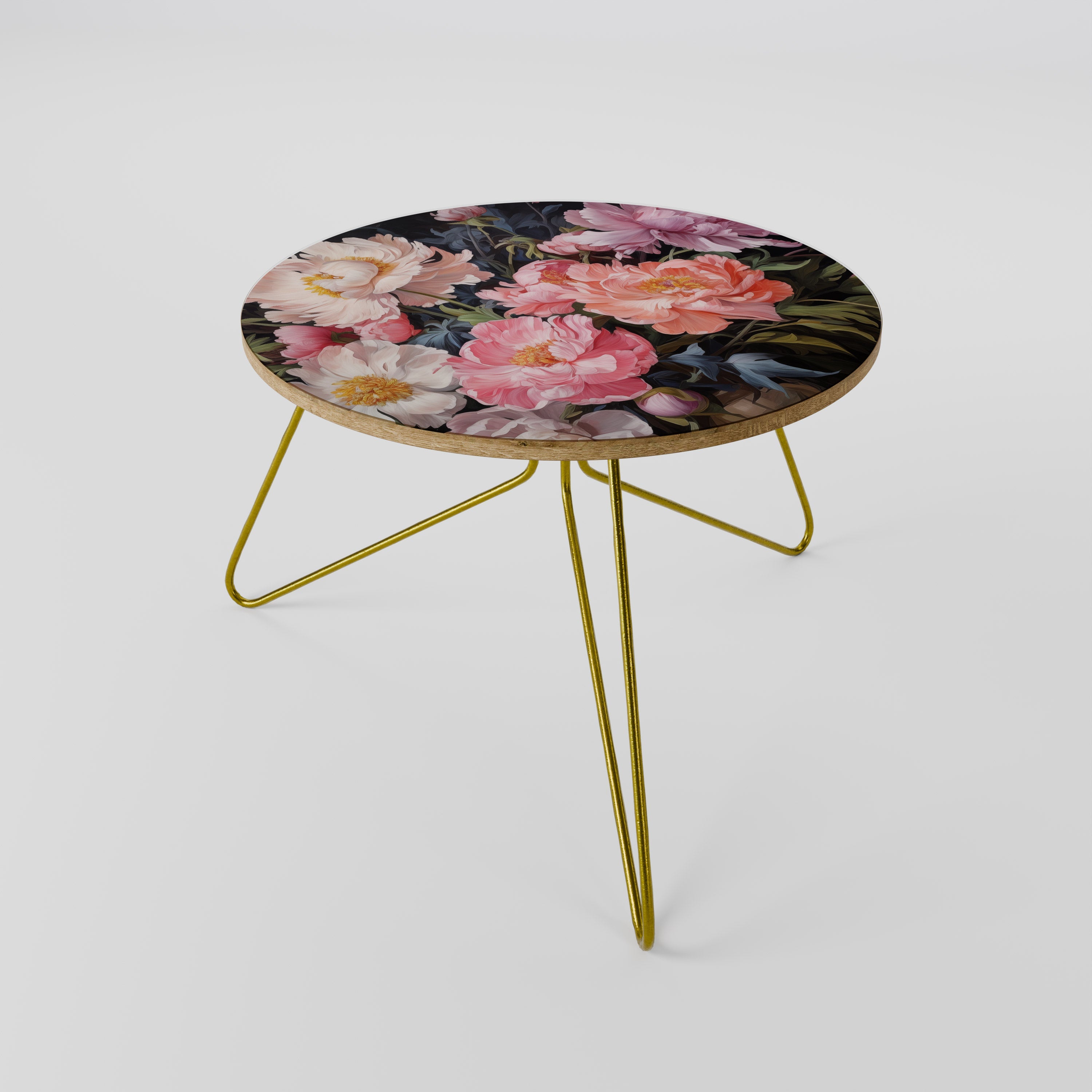 PEONIES BLOSSOM Couchtisch 60
