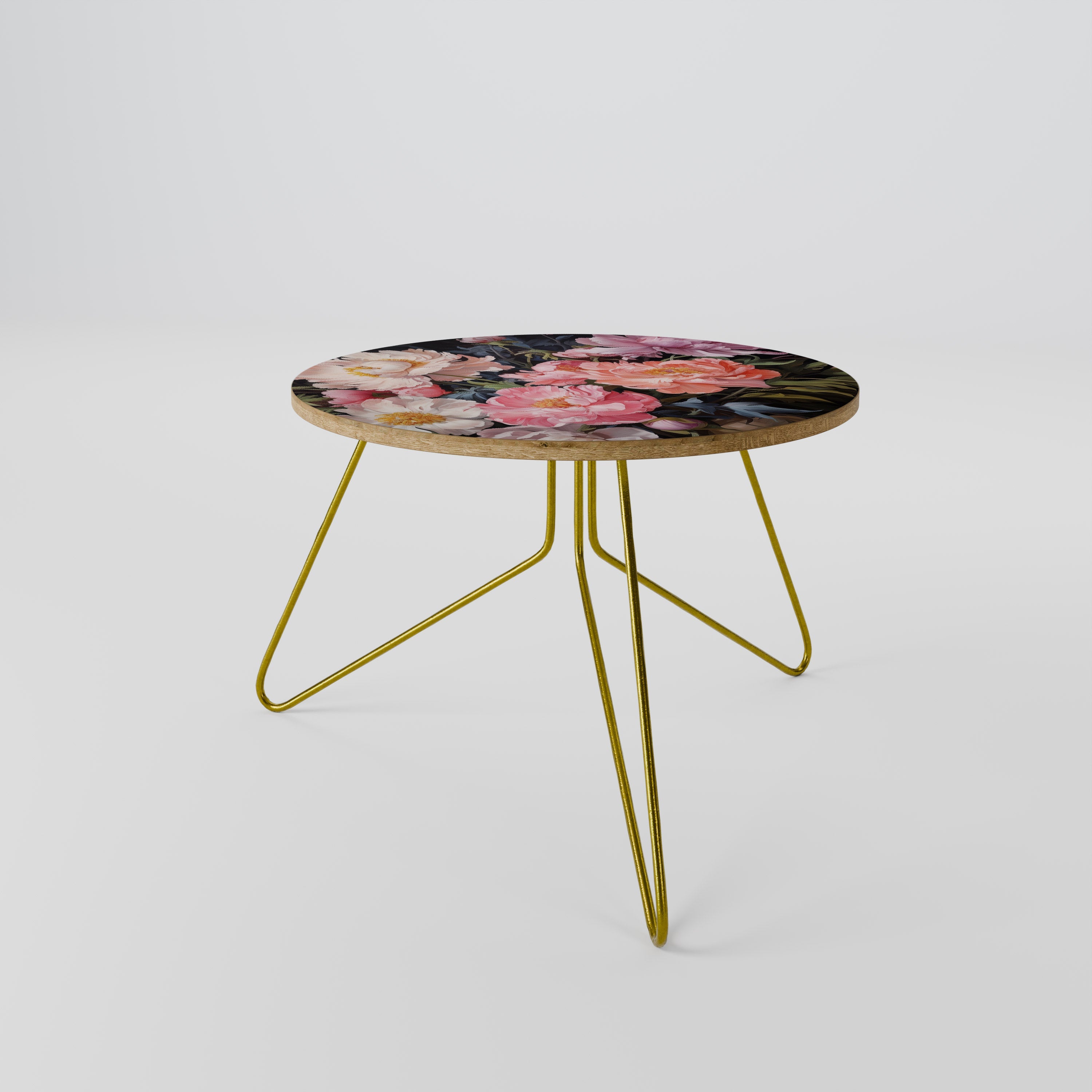 PEONIES BLOSSOM Couchtisch 60