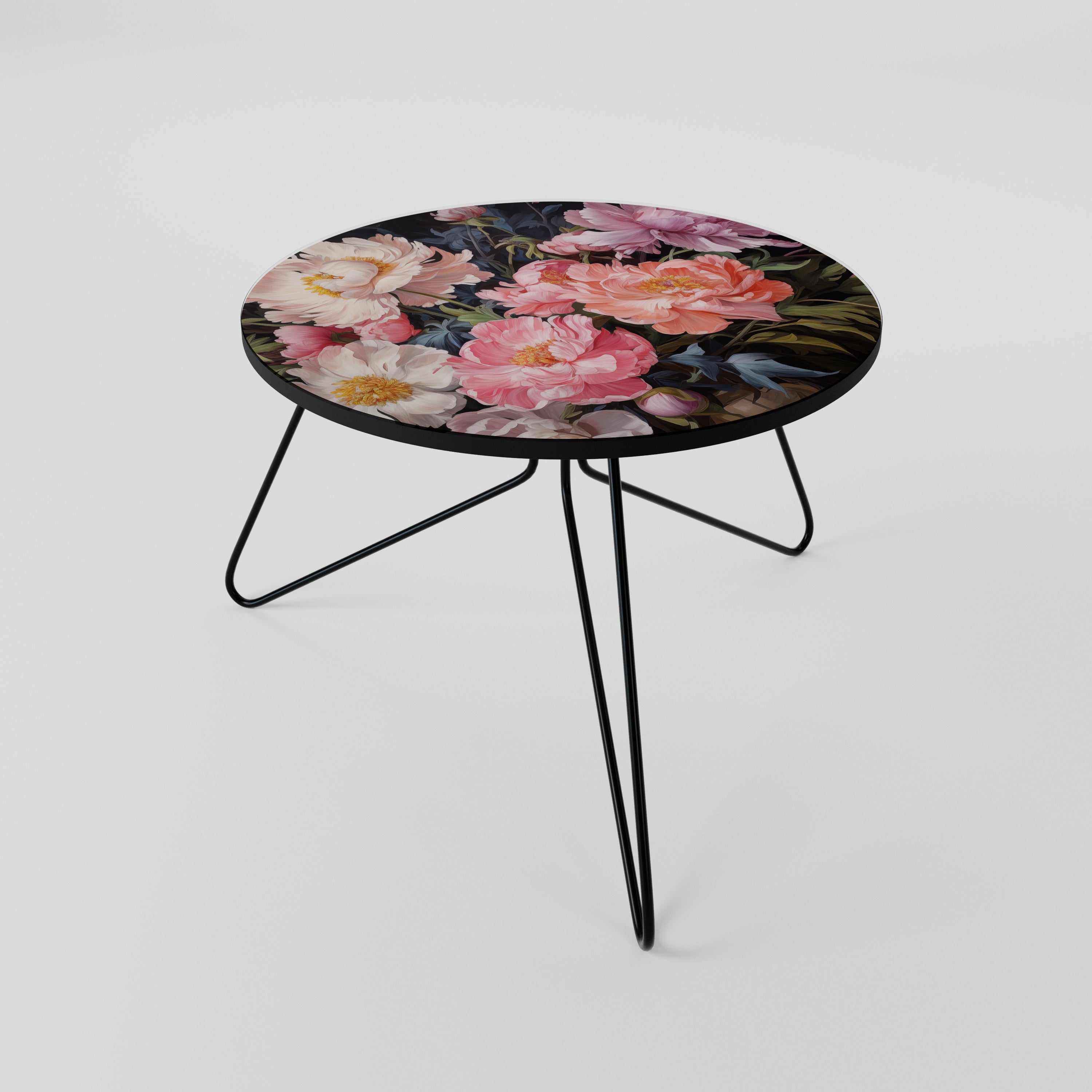 PEONIES BLOSSOM Couchtisch 60